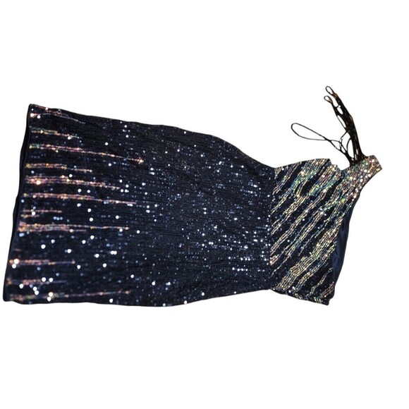 Women's Cocktail & Party Dresses One Shoulder Sequins Bodycon Dress  Size Small - Picture 4 of 11